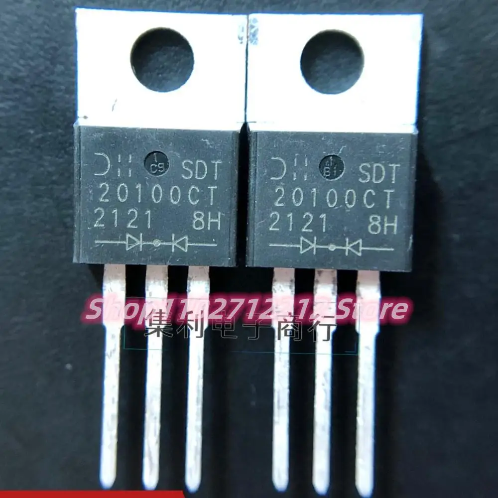 5PCS-10PCS  MBR20100CT (15) 20100CT TO-220 20A100V Imported NEW Original  Best Quality