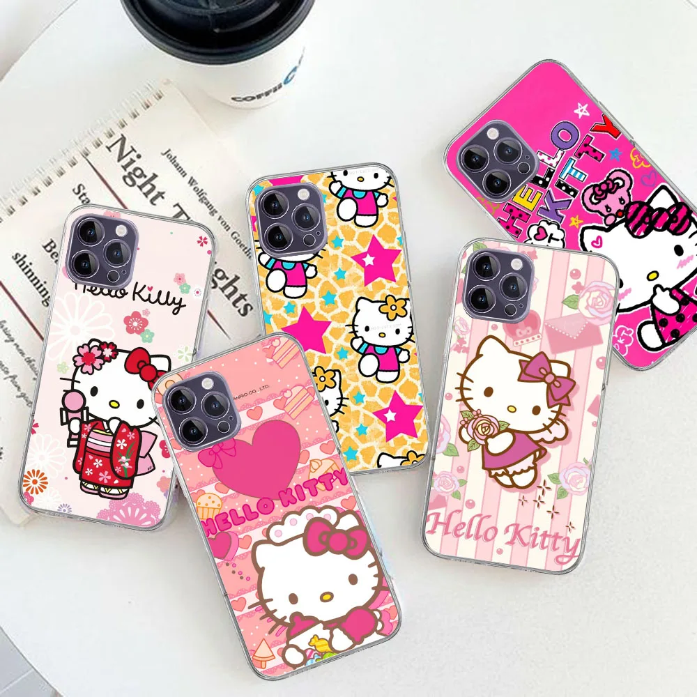 Imagem -02 - Hello Kitty Print Soft Case para Moto g8 g9 Edge 20 30 40 Neo S30 G40 Fusão Ultra Pro Além Disso Jogar Poder Js89