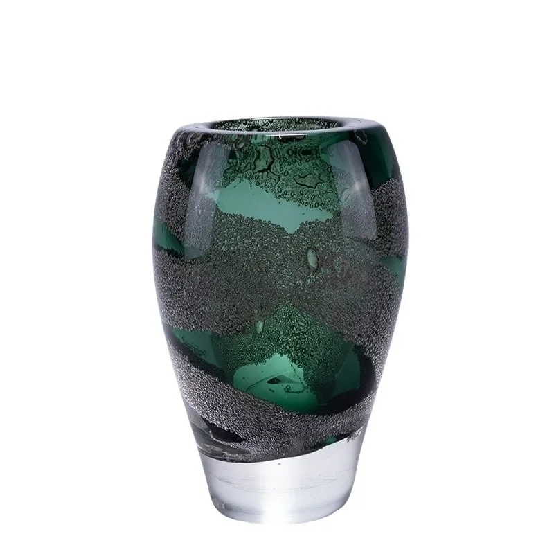 

Modern simple handmade glass vases, flower arrangements, creative ornaments, handicrafts