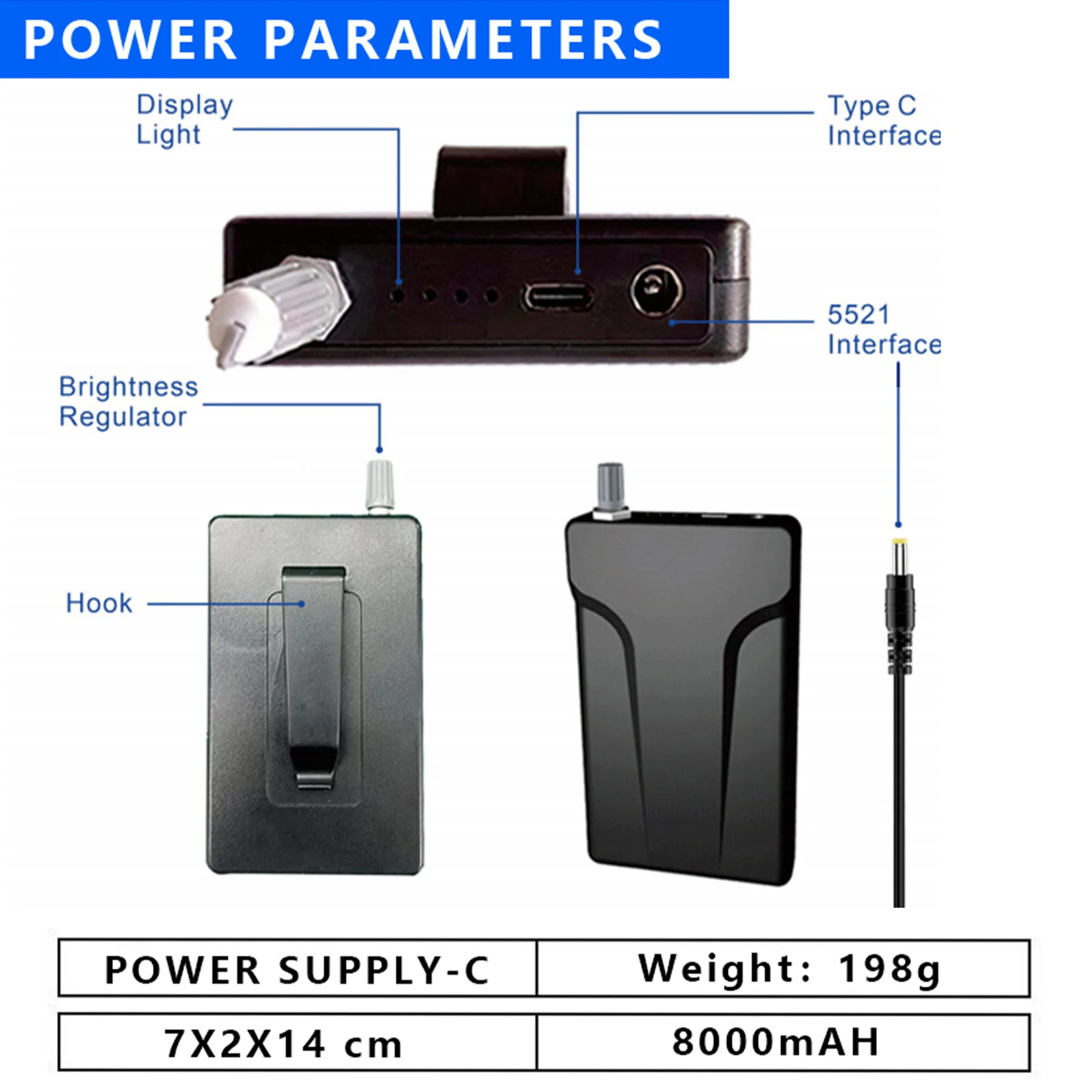 Burite 3W lampe frontale 30000lux avec filtre dentiste dentaire Loupes laboratoire utilisation ceinture Clip Style phares avec batterie 12 heures