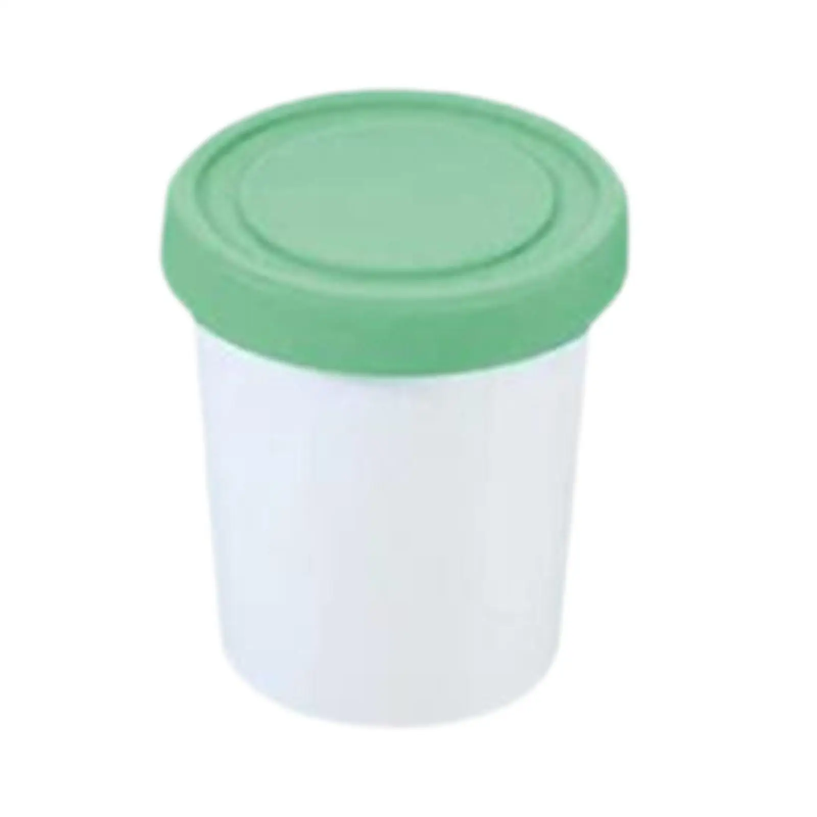 6xIce كريم باينت كوب حاوية الحلوى للحلويات محلية الصنع الآيس كريم الزبادي M الأخضر #6