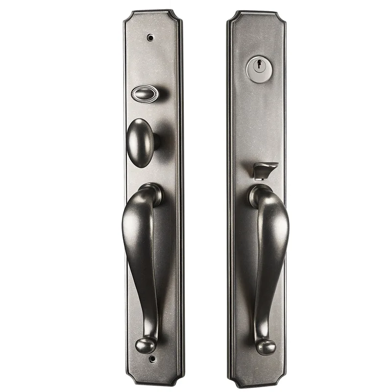 

Brass Nordic simple villa double opening folio door lock conference room door lock