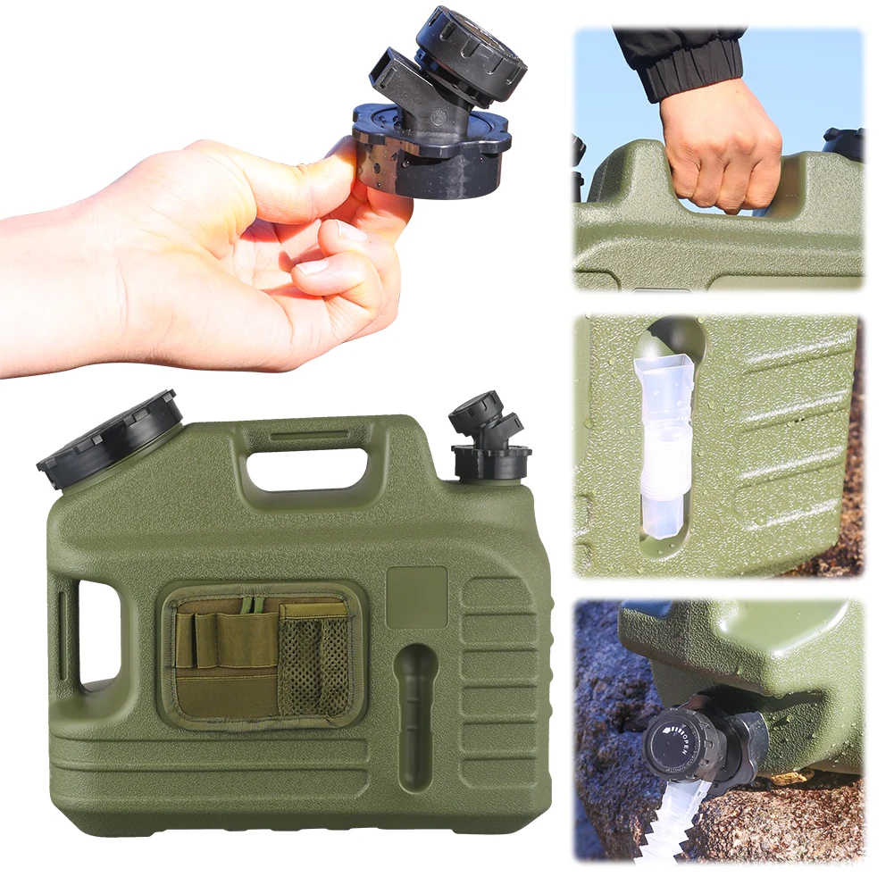 

Контейнер для хранения воды на 13 л с краном, портативный резервуар для воды, большой емкости, для питьевой воды, для автомобиля, кемпинга