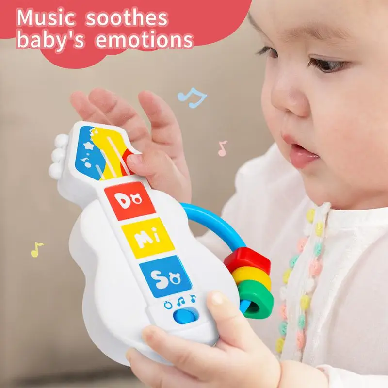 เด็ก Rattle ยางกัดชุดของเล่น 5 ชิ้น/เซ็ตเครื่องดนตรีของเล่นการฝึกอบรมการเรียนรู้การศึกษาของเล่น TeethingToddler ของเล่นของขวัญ