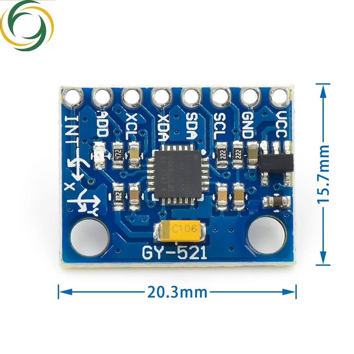 10pcs/lot GY-521 MPU-6050 MPU6050 Module 3 Axis analog gyro sensors+ 3 Axis Accelerometer Module