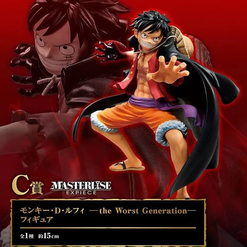 

Bandai Аутентичный в наличии One Piece Ichiban Kuji Onigashima Battle Arc Prize C Luffy Рисунок Популярный аниме Цельный подарок