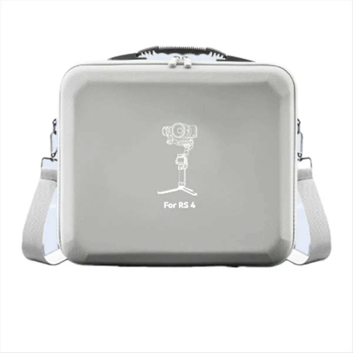 A64I Anti-Pressure Storage Box Hardshell Carrying Case Suitcase for 4 Gimbal Stabilizer Grey