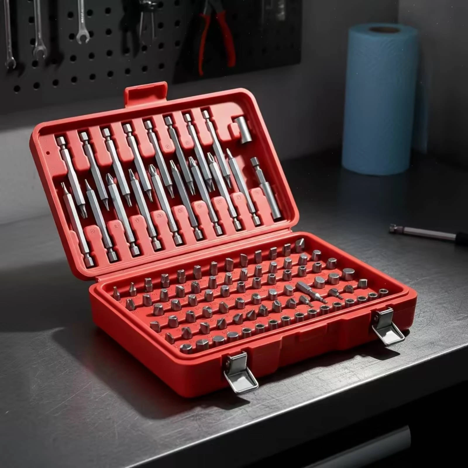 Screwdriver Bit and Socket Set Convenient Screwdriver Bit Set Hand Tool Multi-Purpose Long-Lasting for DIYers, Home Maintenance