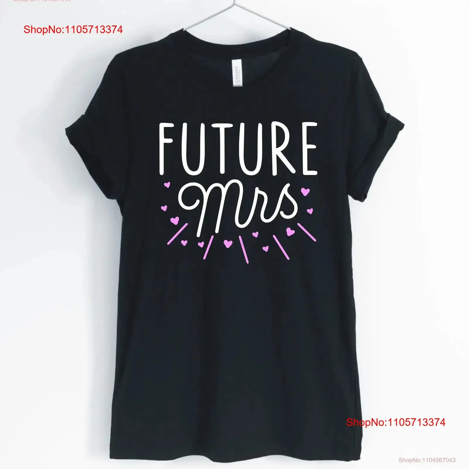 Future mrs engagemenT T Shirt fiancée proposal gift for unisex women's shirts vintage Washed homme Breathable Unisex