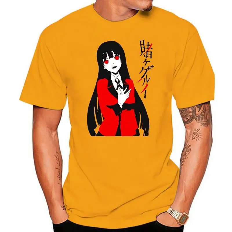 Bet T Shirt Kakegurui T-Shirt Printed 100 Cotton Tee Shirt Summer Short Sleeves Man Fun 4xl Tshirt