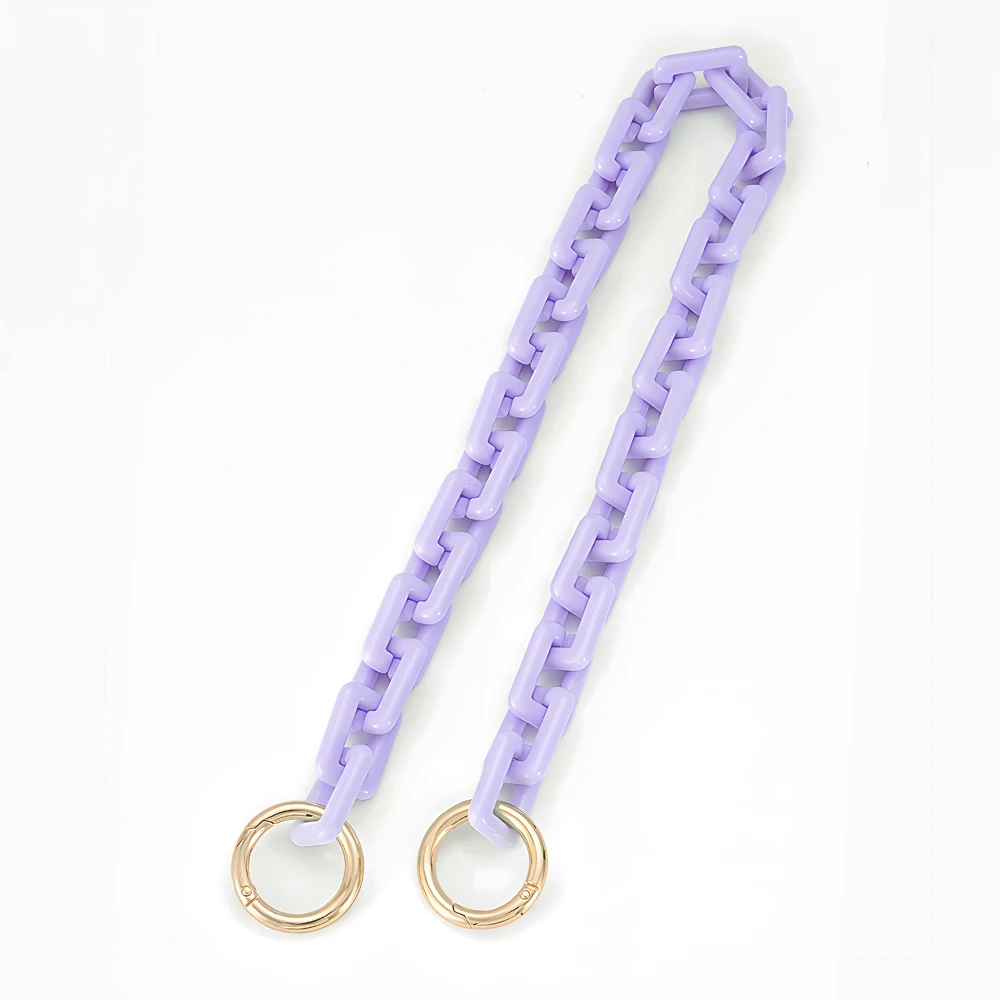 Correa de acrílico para bolso de mujer, accesorio de moda para bolso, correa de cadena reemplazable, accesorios para bolsos, asas para bolsos