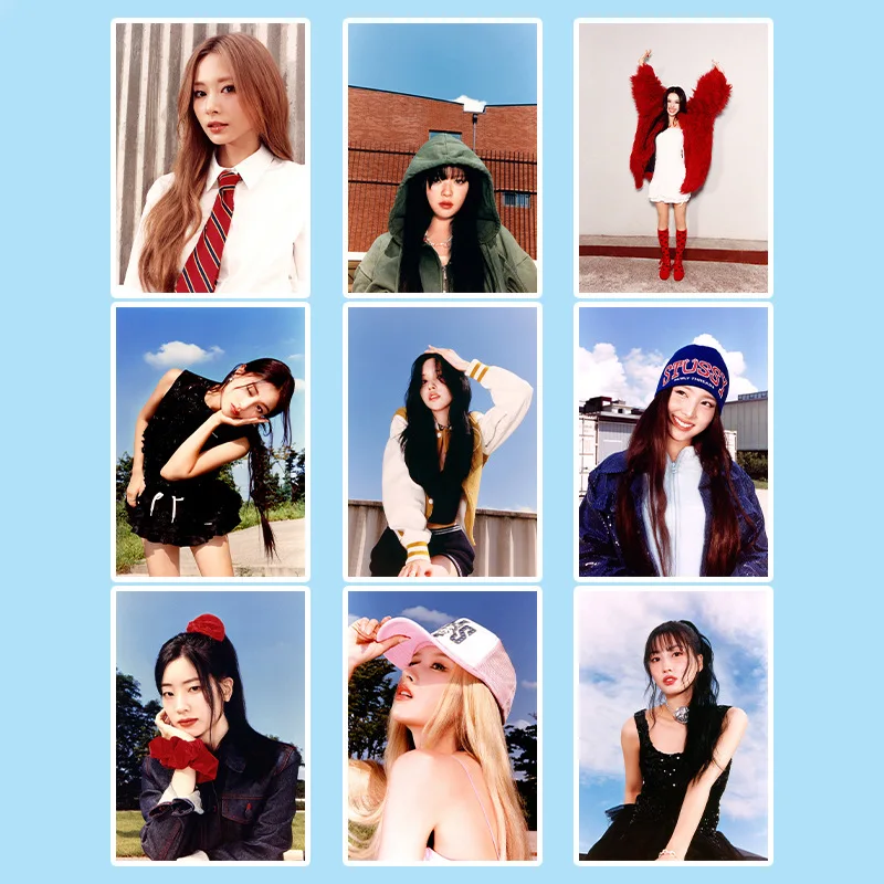 2pcs Kpop NAYEON Momo Sana Mina Peripheral Mini14 Album Photo Self-adhesive Poster Fans Collection Wall Decoration Sticker