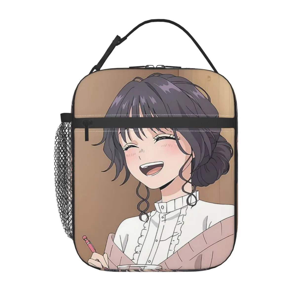 The Fragrant Flower Blooms With Dignity Anime Insulated Lunch Bag for Women Children Portable Food Boxes Thermal Lunch Box Tote