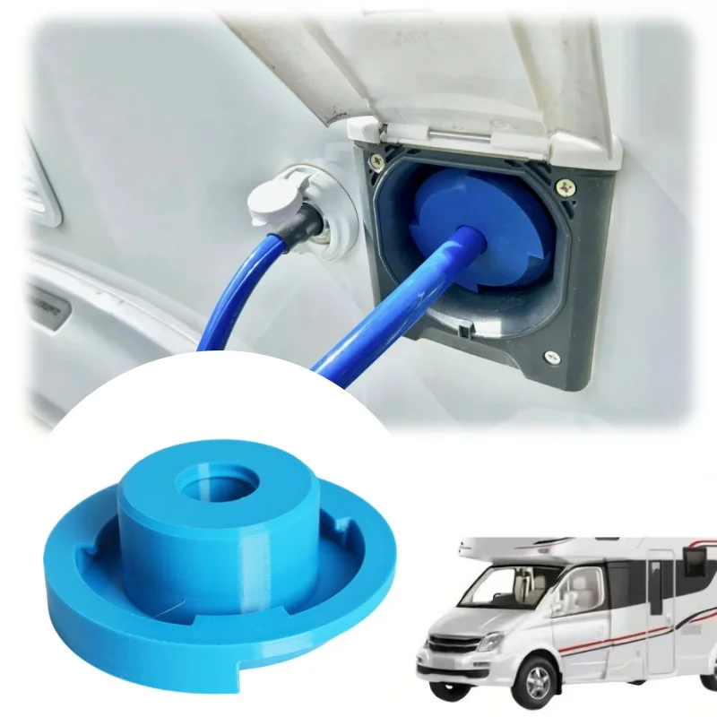 Universal Motorhome Water Filler Cap Campervan Caravan RV Water Tank Inlet Cover Anti-Crack Exterior Replacement Accessory