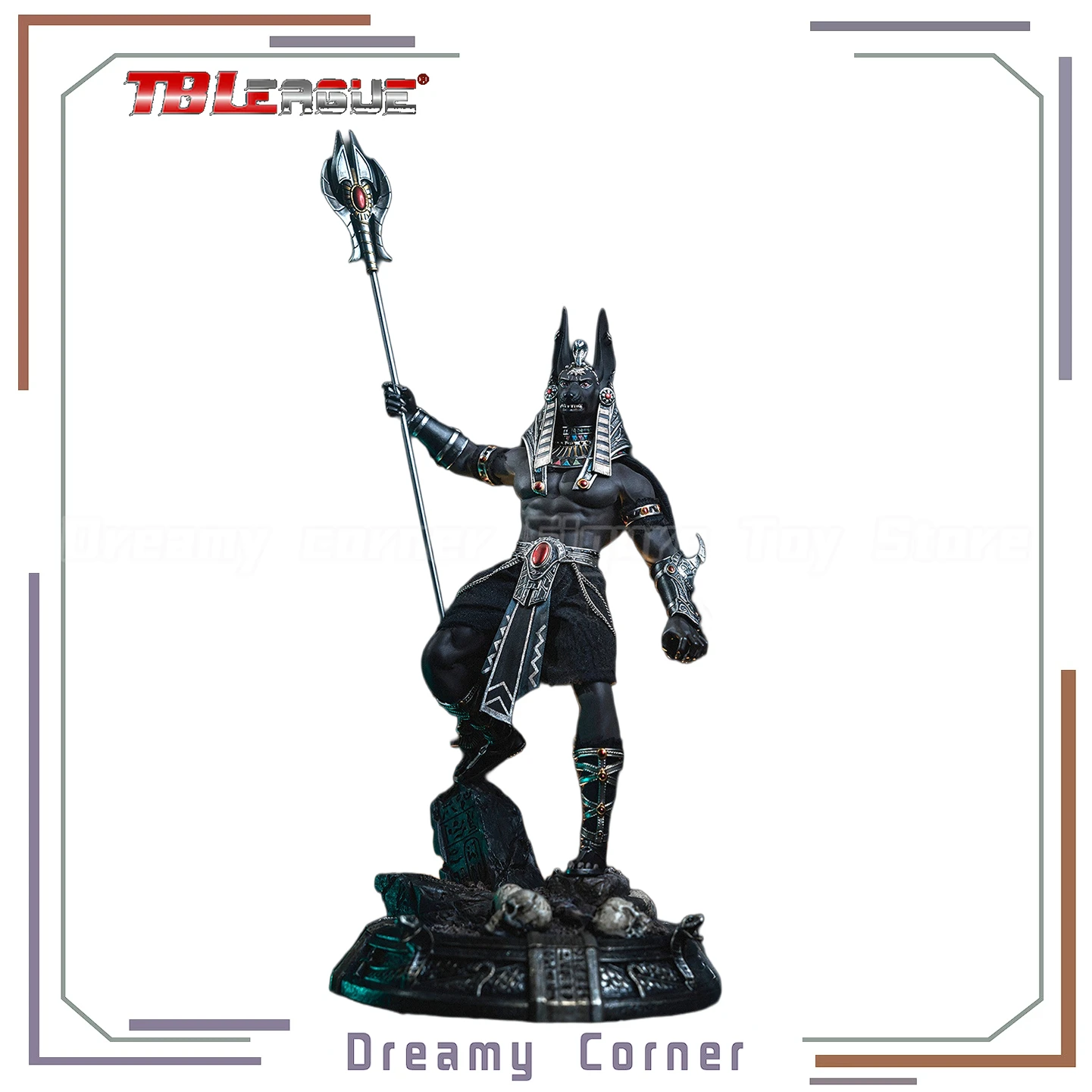 

【В наличии】Оригинальная экшн-фигурка TBLeague PL2024-228 Anubis GUAROIAN OF The UNOER WORLO 1/12, игрушечная модель в подарок