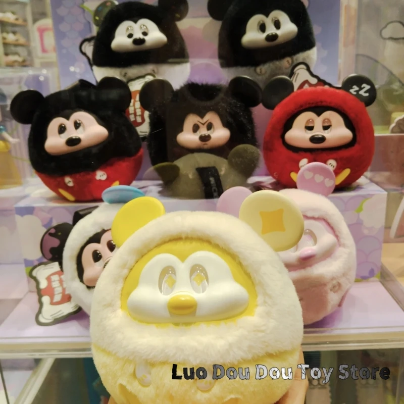 

Original Blind Box Disney Mickey Fun Collision Series Mystery Box Vinyl Doll Bag Pendant Decoration Toy Girl Surprise Gift