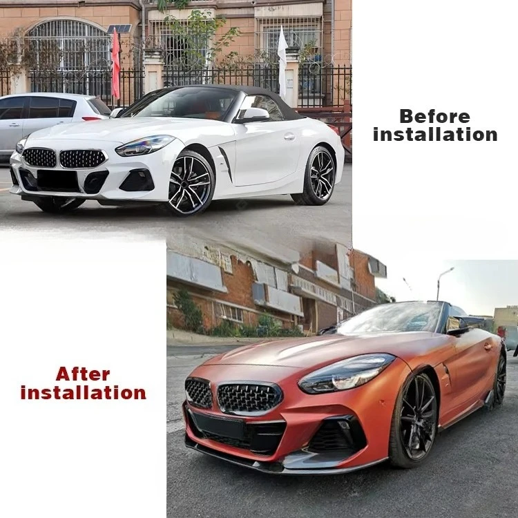 2019-2023 for BMW Z4 G29 Carbon Fiber Body Kit AC Style Front Lip Side Skirt Rear Diffuser Spoiler Spoiler Body Accessories