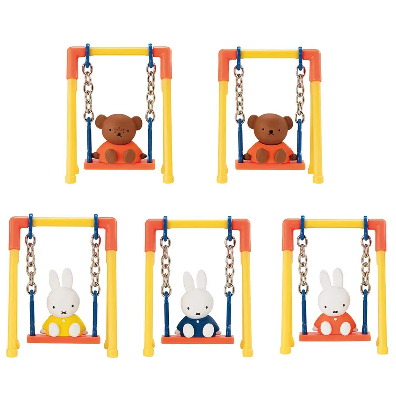 Kawaii Miffy Boris Kuchen Dekoration Tischplatte Auto Dekoration Modell Spielzeug Figur Spielzeug Geschenke für Jungen und Mädchen