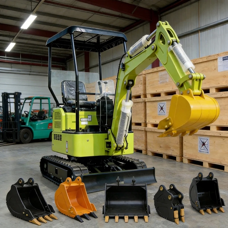 

Мини-экскаватор 1,0 тонны с двигателем Kubota, стандарт EPA/Euro 5, многофункциональный, для сельского хозяйства и строительства, мини-экскаваторы Kubota, мини-погрузчики.