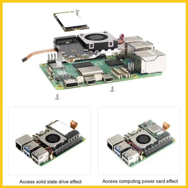PCIE TO M.2 Плата тепловая рассеяние для 5 для использования тяжелой нагрузки