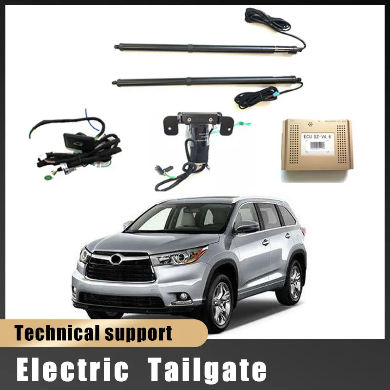 

For Toyota Highlander 2009-2022 electric tailgate modified car trunk door installation lifting rear door Can install foot sensor
