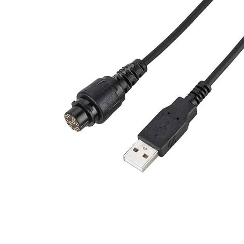 HYT 10Pin PC47 Hytera MD652 MD655 MD656 MD656 MD780 mdmdmd782 MD786 RD980 rdrdrd986 RD960 RD965 için USB programlama kablosu