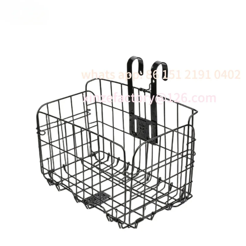 

Customizable Mountain Bike Folding Hanging Basket Bicycle Front And Rear Hanging Bold Side Trailer Basket