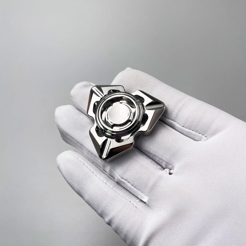 LarkEDC Reincarnation 1.1 Mirror Polished Mechanical Metal Fidget Spinner Decompression Adult Toy