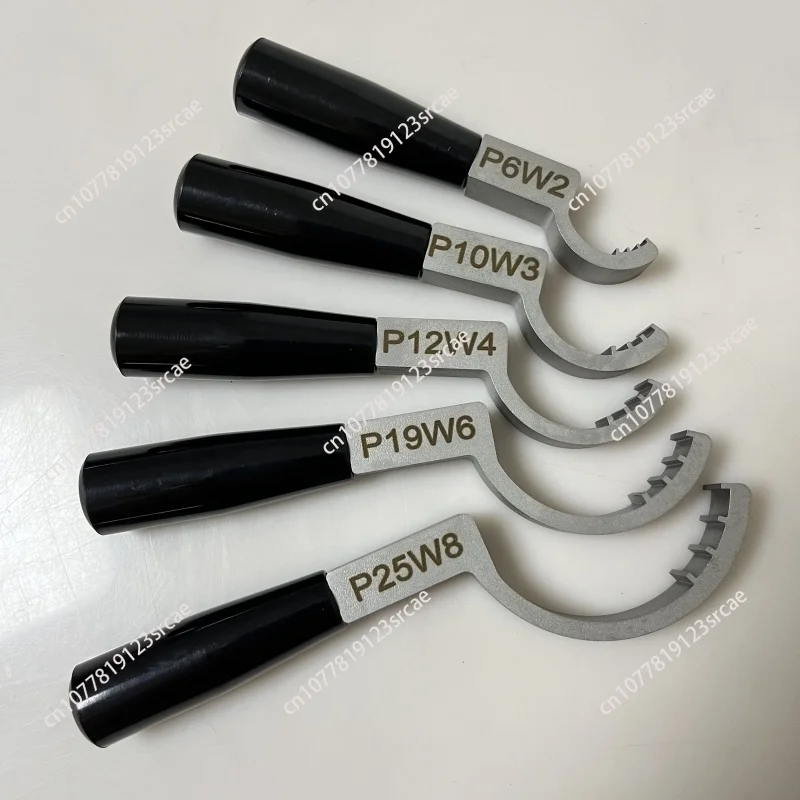 1pcs PFA Flare Bead Inlet Tool Metal Crescent Stainless Steel Wrench