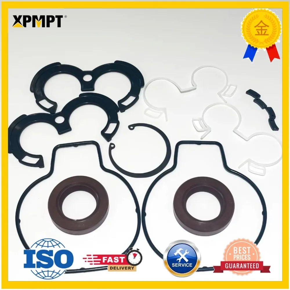 Hydraulic Pump Seal Kit Compatible with Komatsu Loader Gear Pump KFP51 Piston Rod Wiper Set
