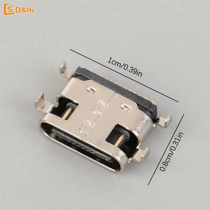 Conector de carga USB tipo C para Teclast M40, P20HD, P20, 10 piezas