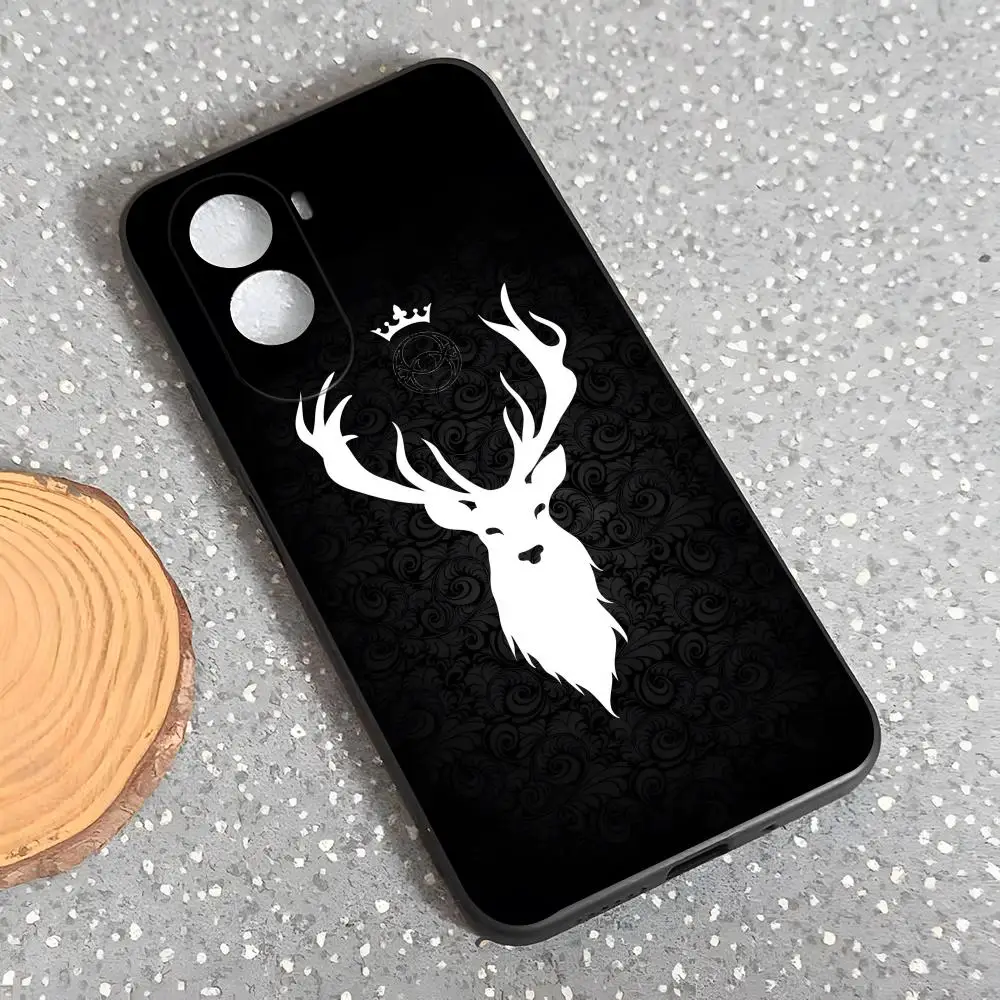 Funda de teléfono t-trono de cristal para Poco M7 M6 M5 S M4 F7 Ultra F6 F5 X7 X6 X5 X4 GT Pro carcasa suave negra