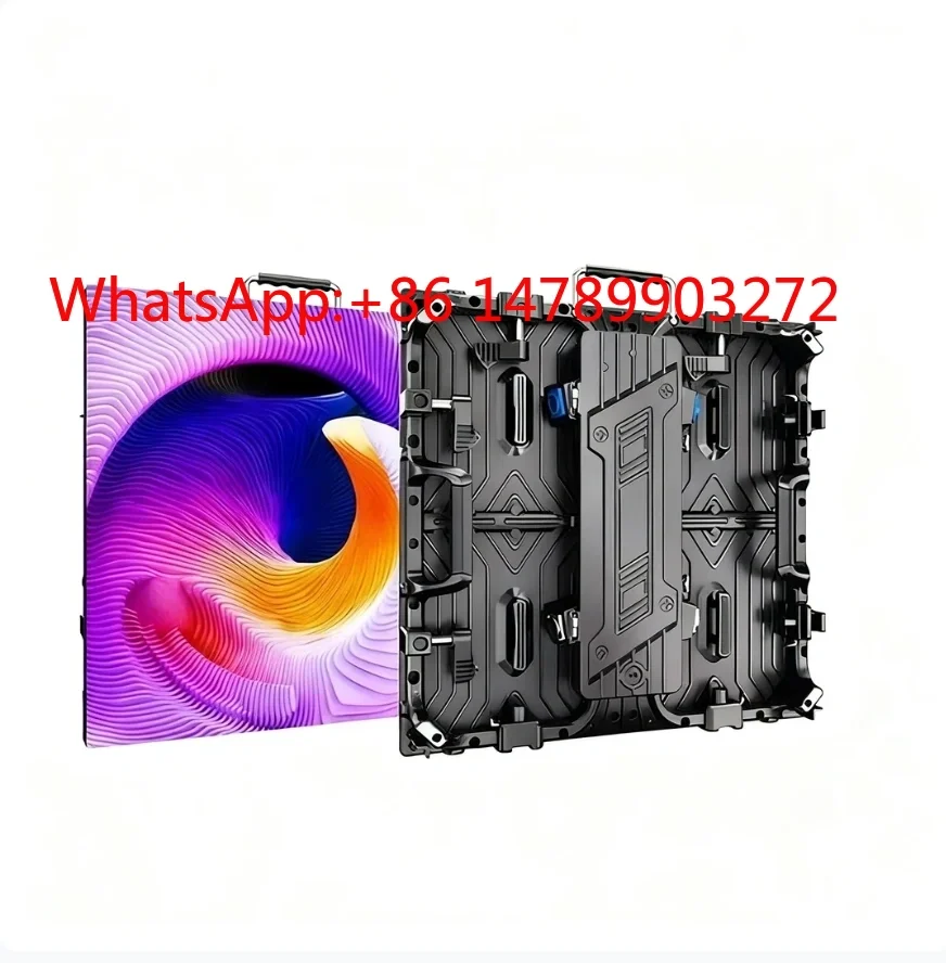 

High Brightness P2.6 Rental LED Display Die‑casting Aluminum Cabinet 500×500mm 3840Hz Stage Event LED Video Wall