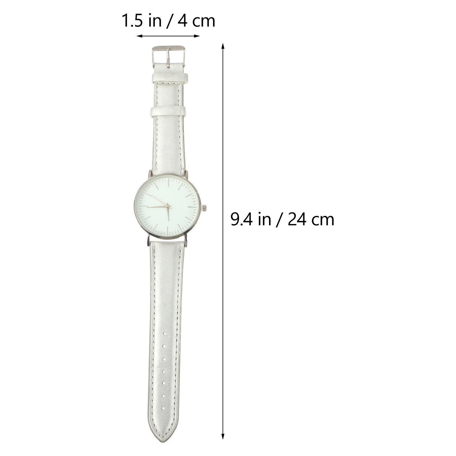 ساعات الزوجين المبتكرة باللون الفضي من البولي يوريثان، تصميم عصري متين، ساعة عصرية لحفلات الزفاف الذكرى السنوية #4