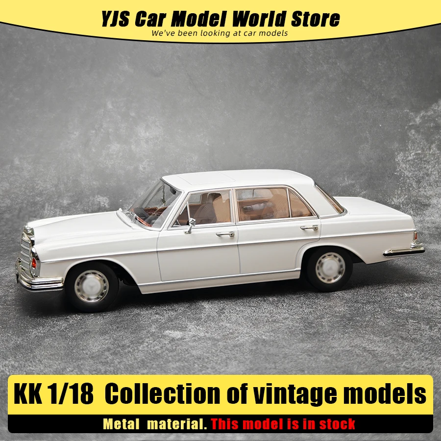 KK diecast Model 1:18 New 300SEL 6.3 W109 1967-1972  2002 1602 car Model Collection Gift Static display Holiday gift