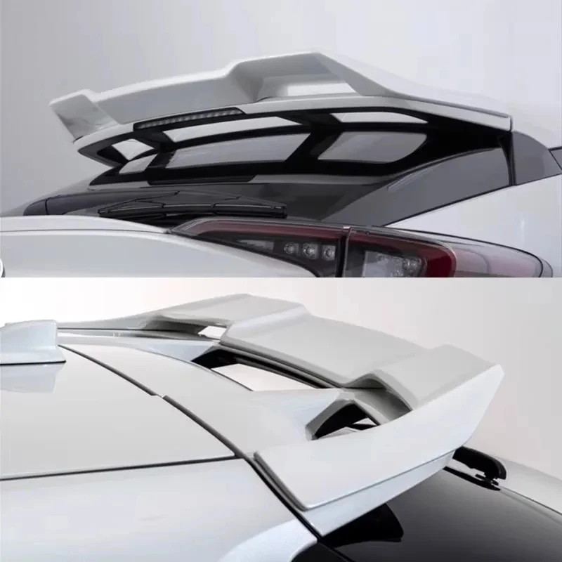 2018-2023 Sport Style Carbon Fiber Rear Wing, Unpainted Rear Spoiler & Tail Wing Exterior Parts