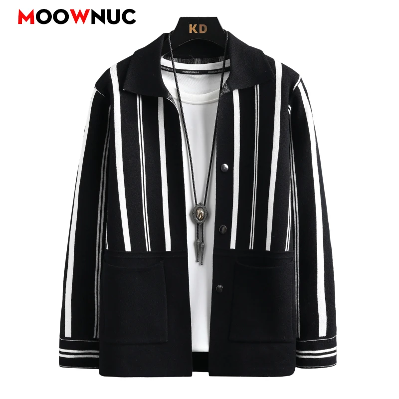 

Men's Clothing Sweater For Men Spring Streetwear Cardigan Men's Sweat-shirt Knit Autumn Fashion Casual Hombre Warm Solid Male