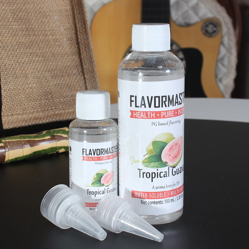 

Water Soluble Tropical Guava Flavoring VP Liquid Fresh Fruity Aroma Food Grade Concentrate for DIY Vpaing Juice Making