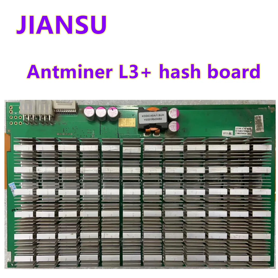 ASIC-miner ANTMINER L3 + 504 M/S, hashboard, usado