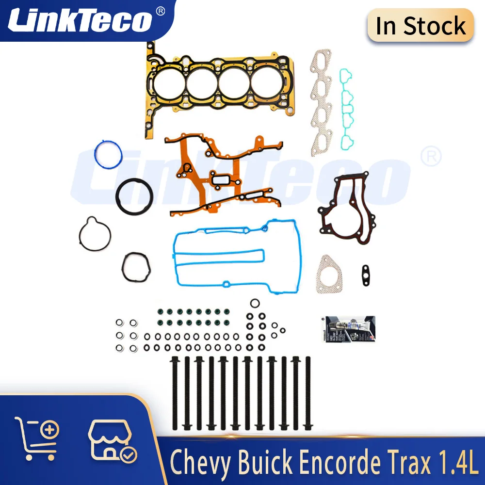 

Engine Parts Head Gasket Bolts Set Fit 1.4 L L4 Gas LUJ For Chevy Chevrolet Cruze Buick Encorde 1.4L 11-16 HS26540PT-1 ES72474