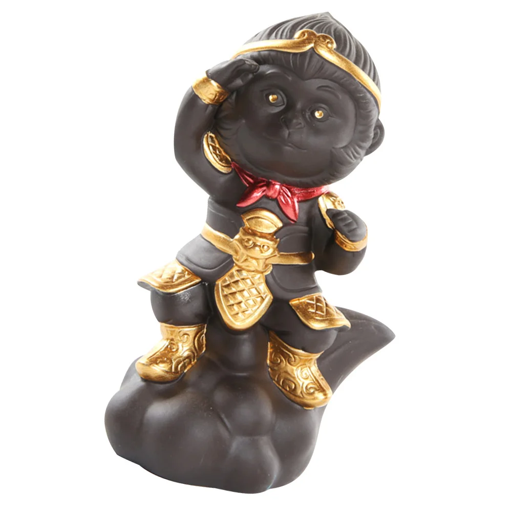 

monkey craft monkey tea pet monkey ornaments monkey desktop ornament ceramic monkey craft monkey tea pet craft