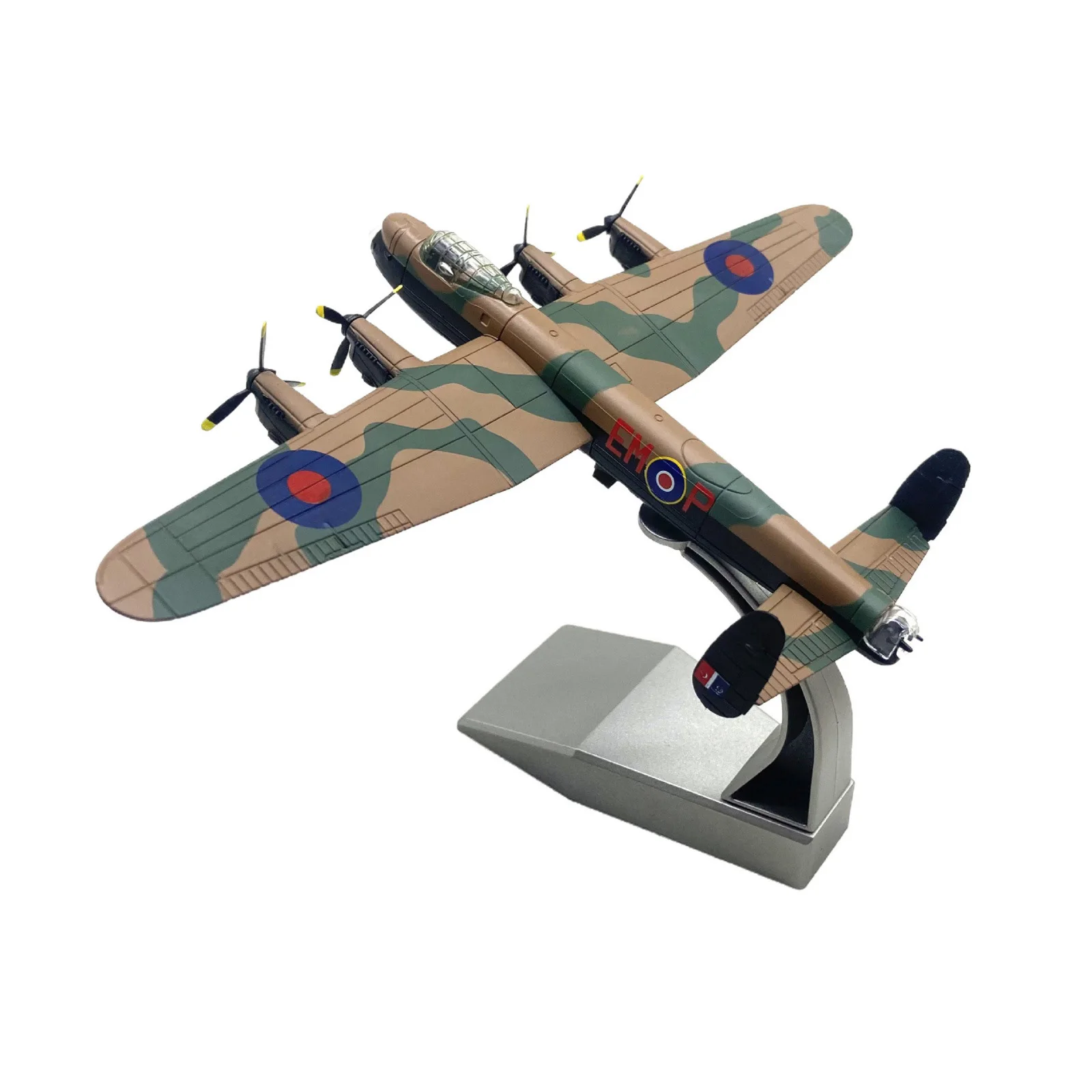 15cm Diecast Alloy 1/144 Scale WWII Royal Air Force Avro Lancaster Bomber Aircraft Finished Model Gift