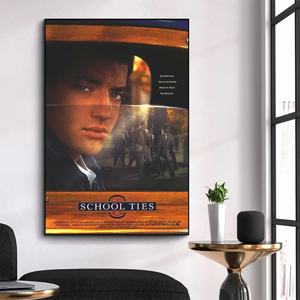 WM3260 School Ties Classic Movie HD Silk Fabric Poster Art Decor Indoor Painting Gift