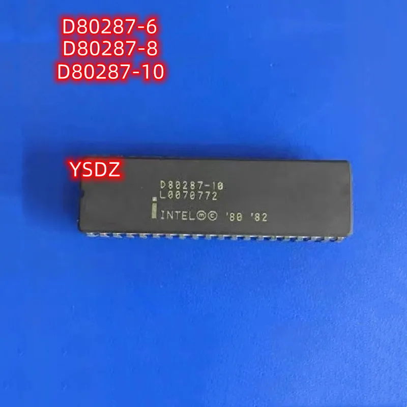 1PCS D80287-10 D80287-8 D80287-6  CDIP-40 NEW 8-bit Digital Processor Extended IC