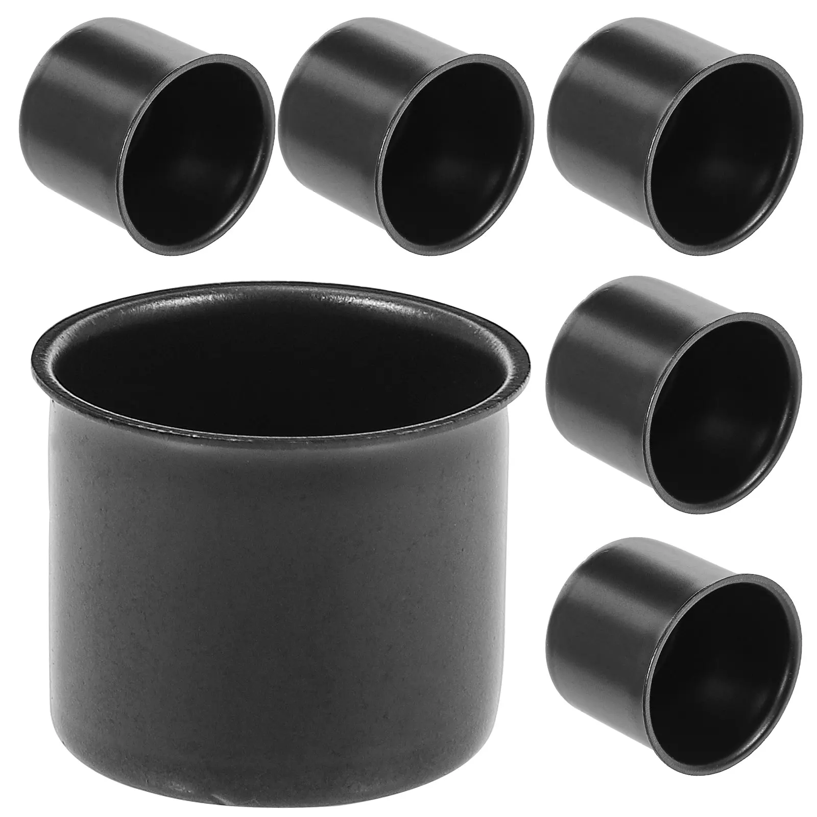 

10pcs Metal Cups 23x20x0.5mm Drip Proof Holders Suitable Wood Plaster Candles Metal Holder Home Decor