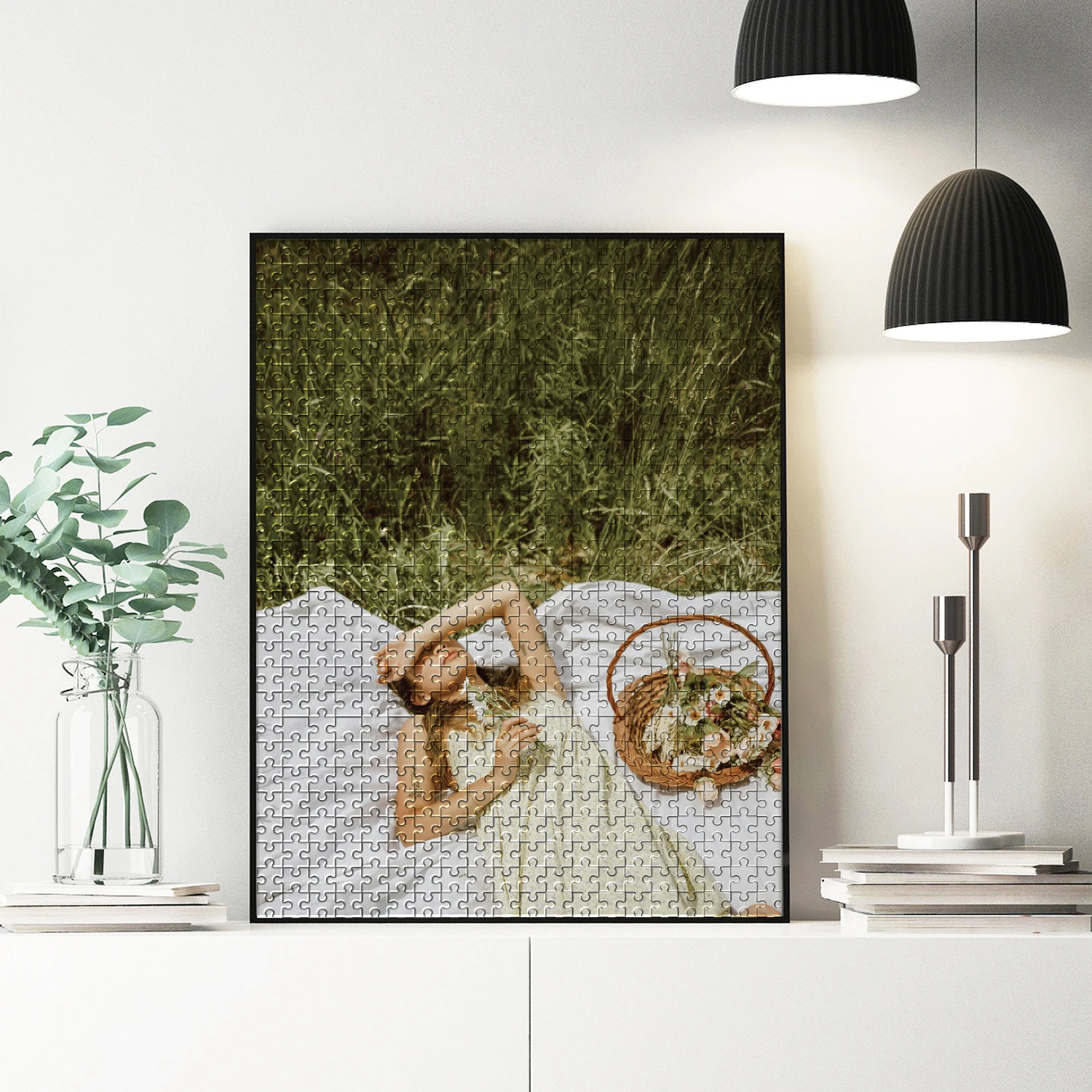 35/150/300/500/1000 قطعة التخييم في الهواء الطلق شخصية الضغط الألغاز بازل قطع الألغاز المخصصة في الصور فسيفساء #6