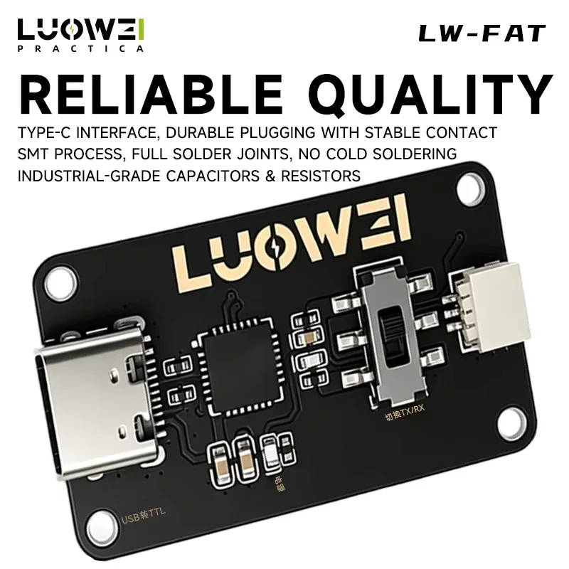 

LUOWEI LW-FAT Error Detector Motherboard Analyzer Port Log Capture for Mobile Phone Motherboard Repair and Maintenance Tool