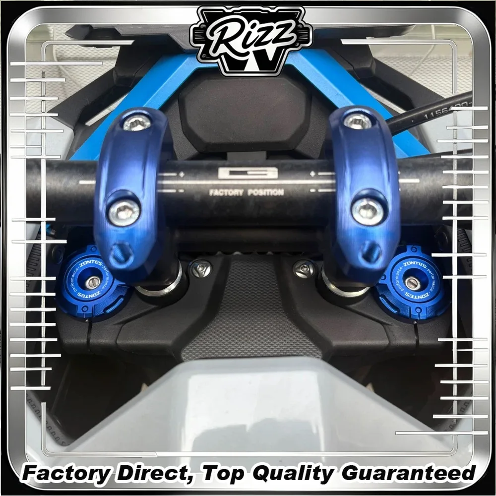 【Factory Direct】FOR ZONTES 368G 2024-2025 Front Shock Absorber Decorative Cover Dustproof Upper Fork Cap Guard for Motorcycle