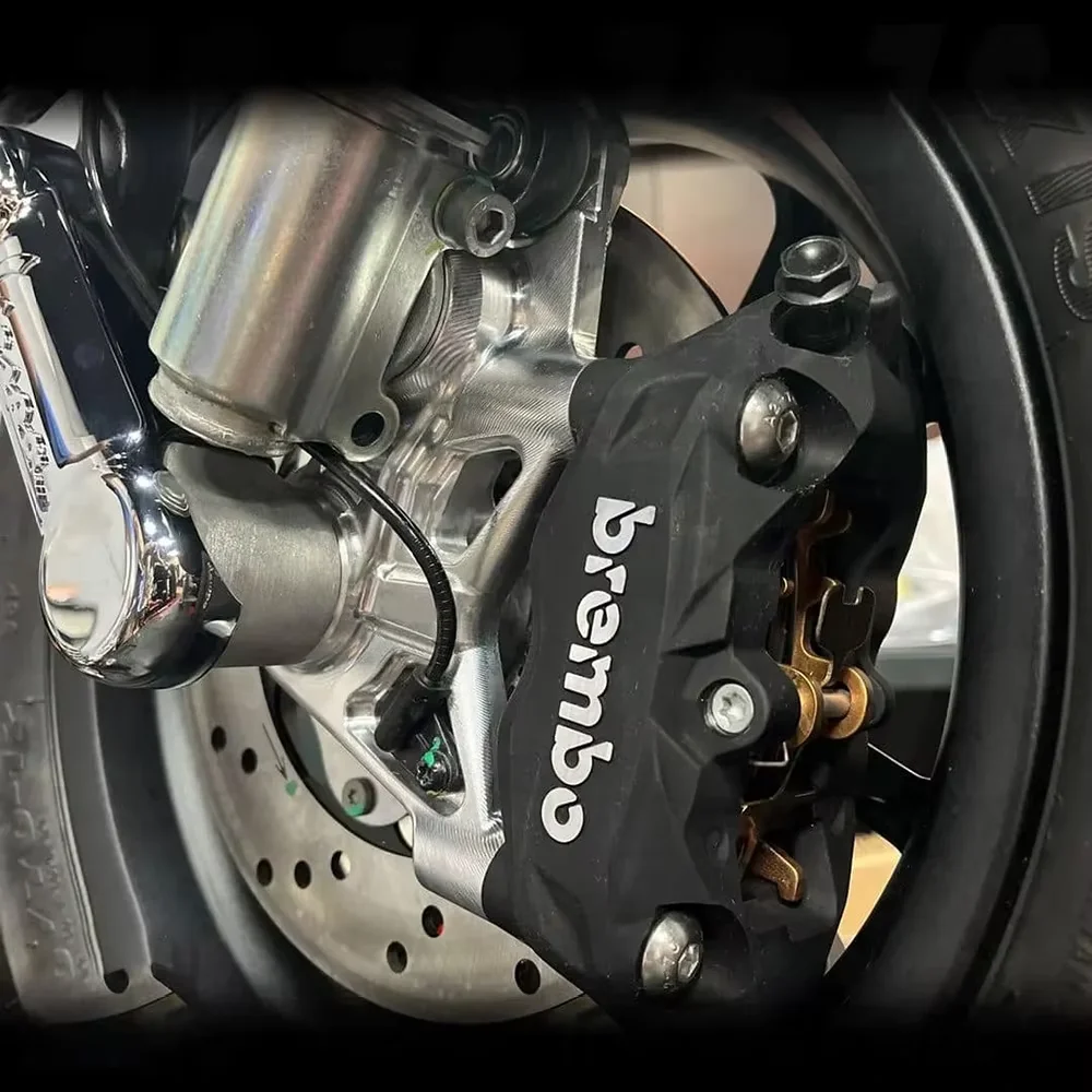 For Vespa GTS300 Motorcycle Front Shock Absorber Caliper Brake Caliper Radiant Integrated Support GTS GTV 125 250 300 2023 2024