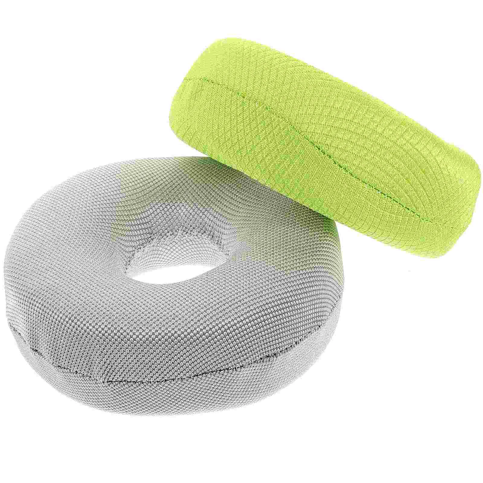 2 Pcs Sponge Anti-decubitus Ring Theow Pillows Car Hemorrhoid Seat Pregnancy Pad Headrest Bed Sores Cushion Pain Relief